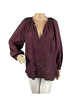 Nili Lotan Saint Tropez Top Long Sleeve Blouse (view 2)
