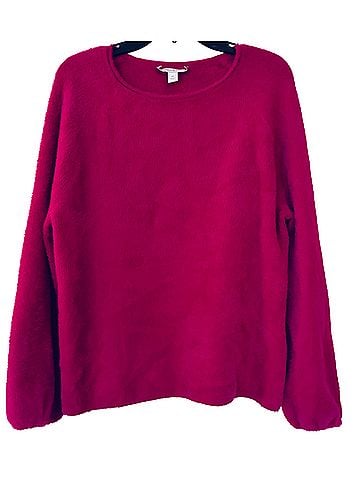 Chelsea & Violet Fuzzy Crewneck Pullover Sweater (view 1)