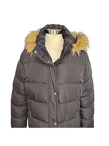 Tommy Hilfiger Down Alternative Quilted Longlines Parka Coat (view 2)