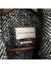 Isabel Marant 60% Wool 30% Alpaca 10% Mohair 100% Cotton Houndstooth Chevron-herringbone Black Gray Coat Size XS - photo 3