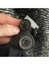 Isabel Marant 60% Wool 30% Alpaca 10% Mohair 100% Cotton Houndstooth Chevron-herringbone Black Gray Coat Size XS - photo 10