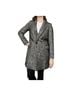 Isabel Marant 60% Wool 30% Alpaca 10% Mohair 100% Cotton Houndstooth Chevron-herringbone Black Gray Coat Size XS - photo 11