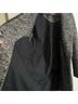 Isabel Marant 60% Wool 30% Alpaca 10% Mohair 100% Cotton Houndstooth Chevron-herringbone Black Gray Coat Size XS - photo 7