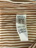 SPANX 100% Silk Stripes Tan Spanx Long Sleeve Silk Top Size 3X - photo 6