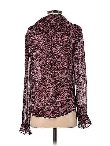 Paige Paige Long Sleeve Silk Top (view 2)