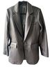 Rag & Bone Black Leather Jacket Size 6 - photo 1
