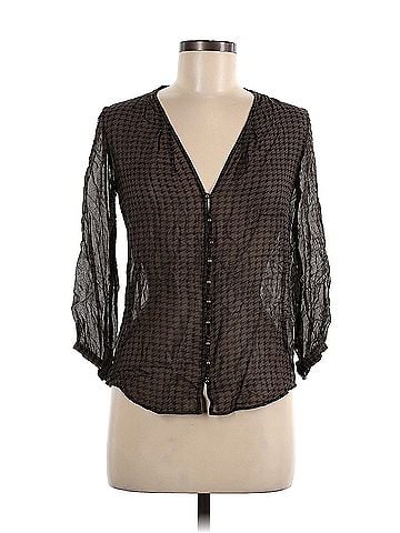 Broadway & Broome Broadway &amp; Broome 3/4 Sleeve Silk Top (view 1)