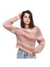 Naadam Stripes Multi Color Pullover Sweater Size L - photo 4