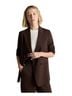 Quince Stretch Crepe Double-Breasted Blazer Jacket - photo 1