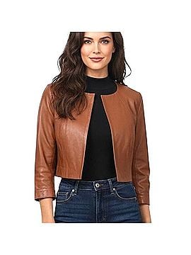 WHITE SUEDE Jacqui Demkiw Jacket (view 1)