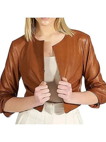 WHITE SUEDE Jacqui Demkiw Jacket (view 2)