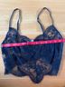 fleur du mal Frankie Lace Crop Top Tank Top - photo 4