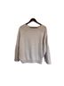 Nina Ricci 56% Angora 28% Wool 14% Polyamide 2% Cashmere 100% Silk Gray Pullover Sweater Size L - photo 4
