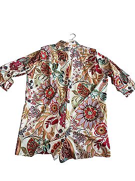 Shein Short Sleeve Button-Down Shirt (view 2)