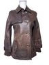 Calvin Klein 100% Leather Brown Leather Jacket Size S - photo 1