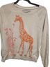 Supermaggie Graphic Ivory Orange Sweatshirt Size S - photo 1