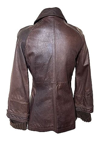 Calvin Klein Leather Jacket (view 2)