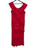 Xscape Solid Red Cocktail Dress Size 18 - photo 1