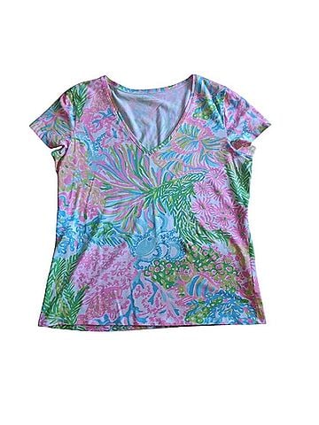 Lilly Pulitzer Short Sleeve Blouse (view 1)