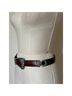 Brighton 100% Leather Brown Black Belt Size 30 - photo 5