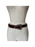 Brighton 100% Leather Brown Black Belt Size 30 - photo 16