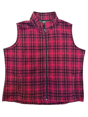 Woolrich Red Black Hunt Vest (view 2)