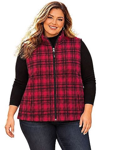 Woolrich Red Black Hunt Vest (view 1)