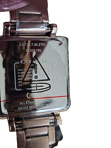 Coach Elliot Square Watch (view 2)