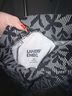 Lands' End Floral Stripes Black White Casual Pants Size 2X - photo 3