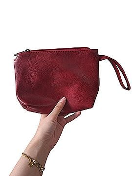 Mexico Leather Clutch (view 2)