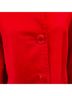 Pendleton 97% Cotton 3% Spandex 100% Polyester Solid Red Coat Size S - photo 5