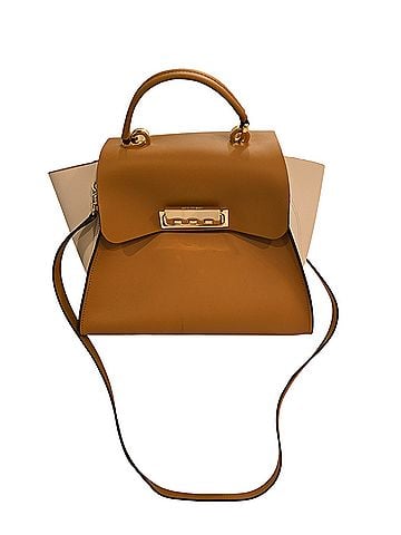 Zac Posen Leather Messenger (view 1)