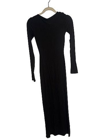 SKIMS Soft Lounge Ribbed Long Sleeve Dress Casual Dress (view 2)