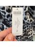 Chico's 100% Polyester Animal Print Black White Jacket Size L - photo 5