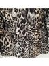 Chico's 100% Polyester Animal Print Black White Jacket Size L - photo 8