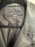 Quince Black Leather Jacket Size S - photo 3