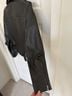 Quince Black Leather Jacket Size S - photo 5