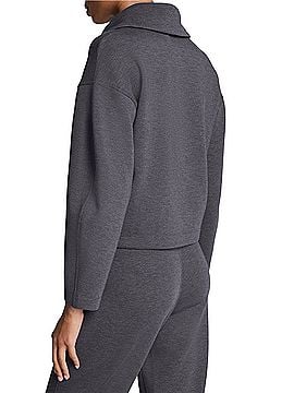 SPANX Air Essentials Brushed Collar Sweatshirt Long Sleeve Top (view 2)