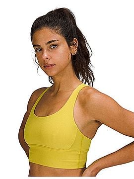 Lululemon Athletica Energy Longline Bra Sports Bra (view 1)