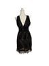 Max Studio Floral Black Cocktail Dress Size 2 - photo 1