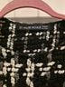Haute Rogue Checkered-gingham Black White Gray Pullover Sweater Size S - photo 3