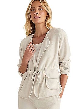 Haven Well Within Brushed Terry Open Front Jacket Jacket (view 1)