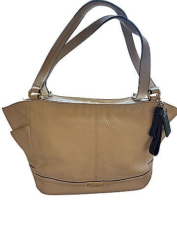 Coach Leather Tote (view 1)