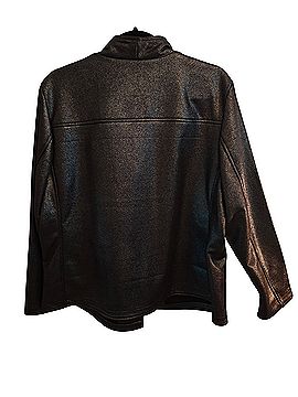 Chico's Faux Leather Jacket (view 2)