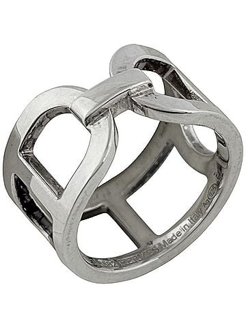 Hermès Hermes Ever Chaine d'Ancre MM Ring, approximately 925 sterling silver, women's ring. (view 1)