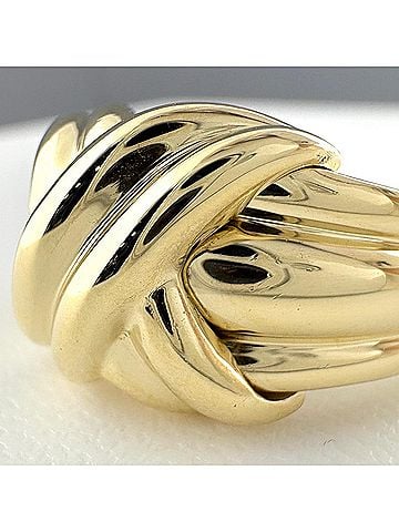 Tiffany & Co. Tiffany &amp; Co. Signature Cross Ring, Yellow Gold (750), Women's Ring (view 2)