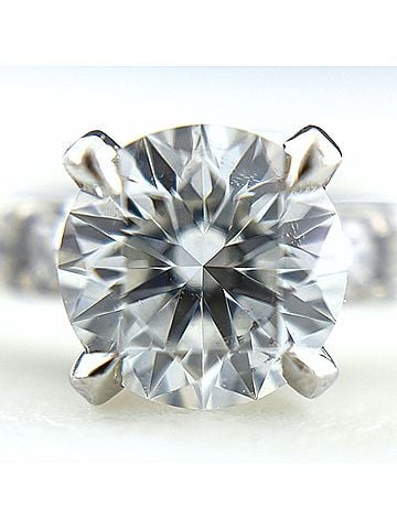 Cartier Cartier Etincelle de Half Eternity Platinum Ring (Pt950) with Diamonds - Women's (view 2)