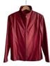 Worthington 100% Leather 100% Polyester Solid Red Jacket Size S - photo 1