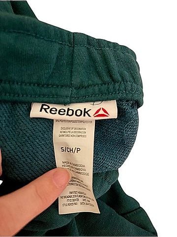 Reebok Dark Green Jogger Pants Casual Pants (view 2)