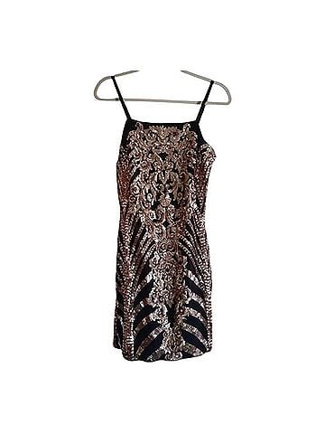 Akira Sequin Party Dress Cocktail Dress (view 1)